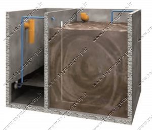 تصفیه فاضلاب خانگی Raymon home Sewage treatment2 300x257 - تصفیه فاضلاب خانگی